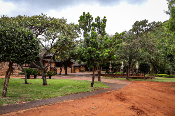 african lodge interior rustic